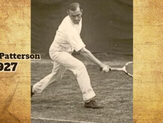 Throwback: Gerald Patterson Wins 1927 Australian Open