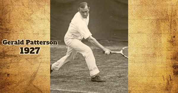 Throwback: Gerald Patterson Wins 1927 Australian Open