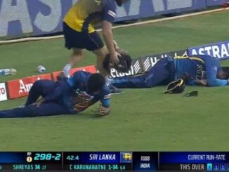 WATCH: Sri Lanka Players Collide in 3rd ODI