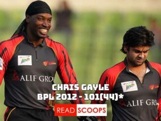 When Chris Gayle Scored The First Bangladesh Premier League Century