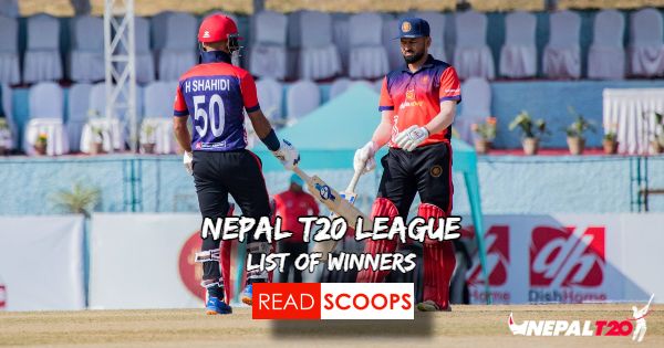 Nepal T20 League Winners List