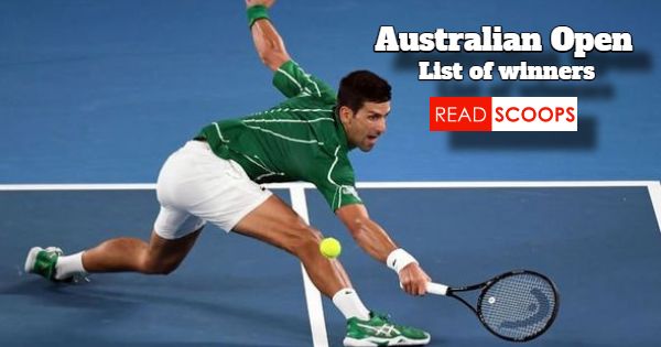 Australian Open Winners List (Men's Singles)