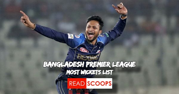 Bangladesh Premier League (BPL) - Most Wickets List
