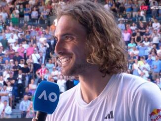 Aus Open 2023 - Stefanos Tsitsipas On What Mark Philippoussis Adds to Team