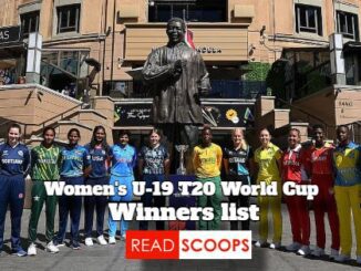 ICC Women's U-19 T20 World Cup Winners List