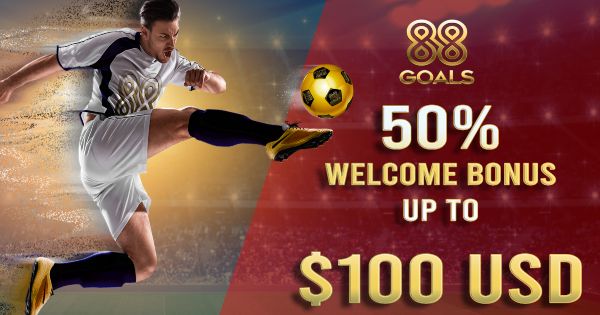 Deposit And Get $100 Welcome Bonus on 88Goals