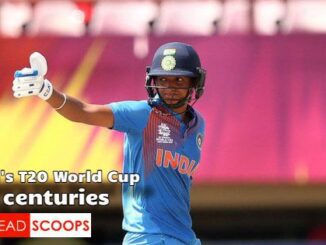 Complete Women's T20 World Cup Centuries List