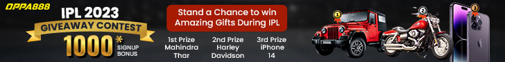IPL 2023 giveaway at Oppa888