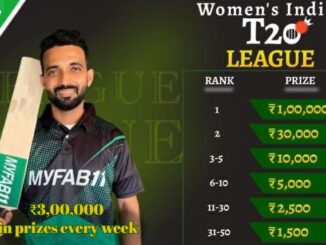 WPL 2023 - ₹3 Lakh Weekly Leaderboards on MyFab11