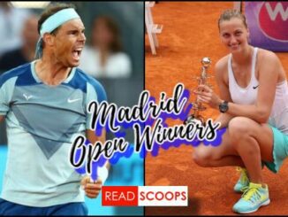 The Madrid Open Winners List (Men's & Women's Singles)