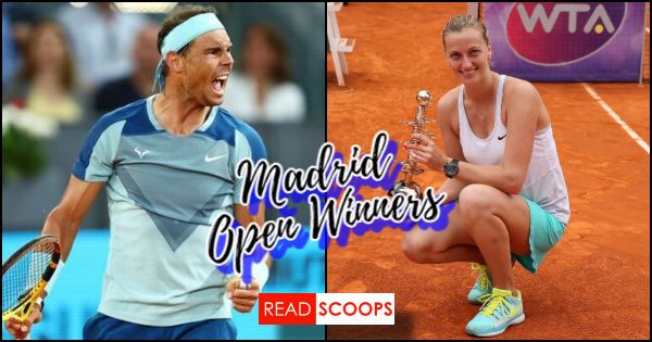 The Madrid Open Winners List (Men's & Women's Singles)