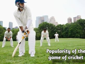 The Reasons Why Cricket Continues To Be Popular