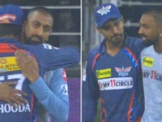IPL 2023 - Krunal Pandya & Deepak Hooda Share Hug