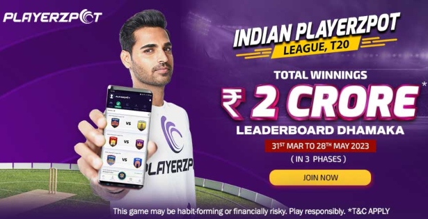 Win From ₹2 Crore in IPL 2023 Leaderboard on Playerzpot