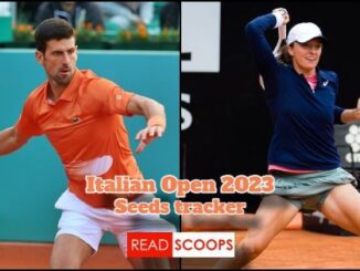 Italian Open 2023 Seeds Tracker (Men's & Women's)