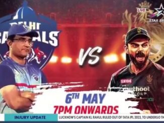 IPL 2023 - Star Sports Shows Ganguly vs Kohli Poster For Today's Game