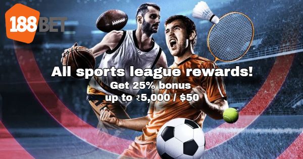 Do Parlay Betting, Get $50 Added Rewards on 188Bet