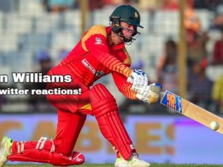 Twitter Reacts as Sean Williams Hits 174, 142 in Consecutive ODIs