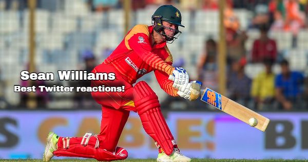 Twitter Reacts as Sean Williams Hits 174, 142 in Consecutive ODIs