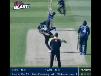 WATCH: Saif Zaib's 70* Hands Worcestershire First Loss of T20 Blast 2023