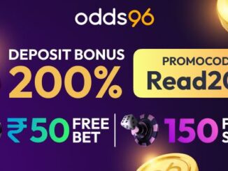 Now Claim Limited Time Exclusive Odds96 Bonus