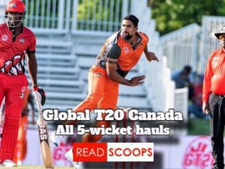 Complete Global T20 Canada 5-Fers List