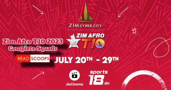 Zim Afro T10 2023 - Complete Squads
