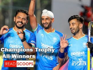 Men's Asian Champions Trophy (Hockey) Winners List