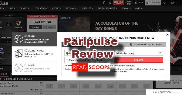 PariPulse Review - The Ultimate Sports Betting, Casino Destination!