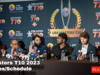 US Masters T10 League 2023 - Dates & Schedule