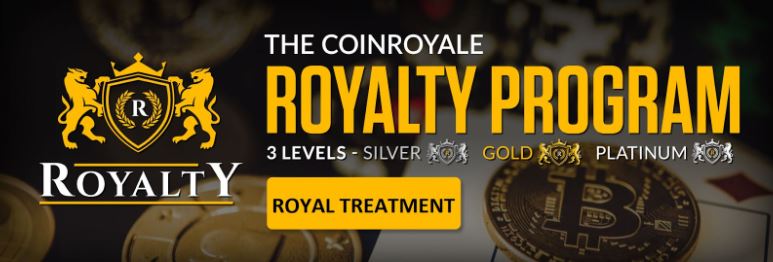Coinroyale royalty program