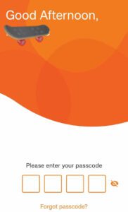 MuchBetter app login - security PIN