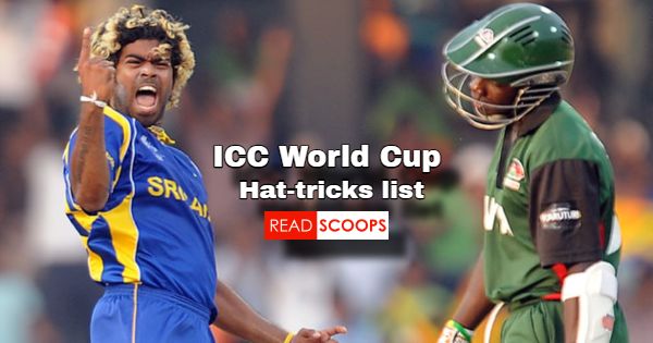 Complete ICC World Cup Hat-Tricks List