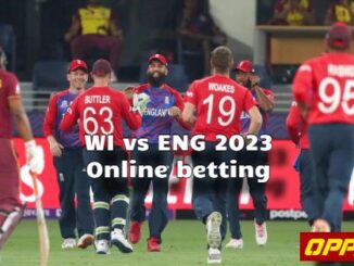 England Tour of Windies 2023 Betting Online on Oppa888