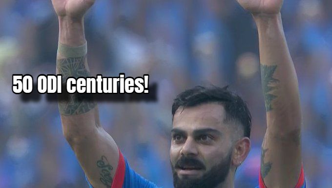 Best Twitter Reactions to Virat Kohli's 50th ODI Century