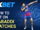 Strategies And Predictions: How to Bet on Kabaddi Matches on 1xBet?