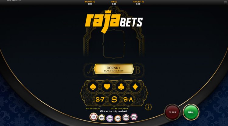 Rajabets Andar Bahar game online
