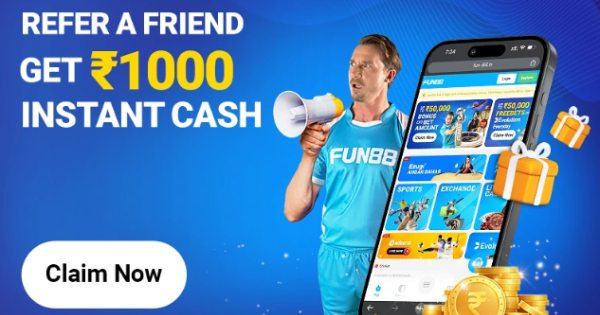 Use Fun88 Referral Code; Get ₹1,000 Per Friend