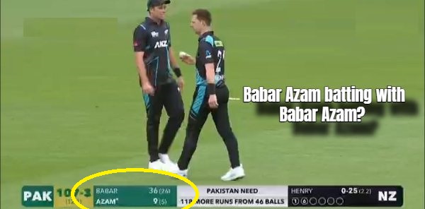 Did Babar Azam Bat Alone in the 3rd NZ T20I?