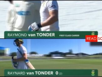 NZ vs SA: Broadcasters Make Error in Raynard van Tonder's Name