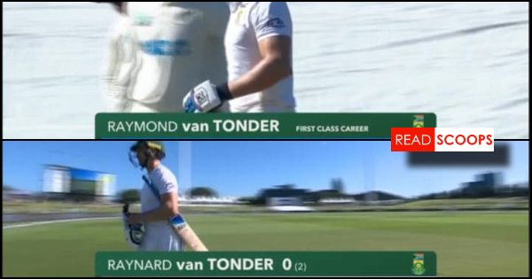 NZ vs SA: Broadcasters Make Error in Raynard van Tonder's Name