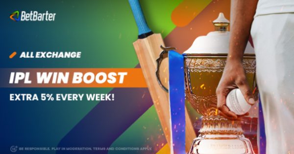 IPL 2024: Get Weekly 5% Boost on Winnings on Betbarter