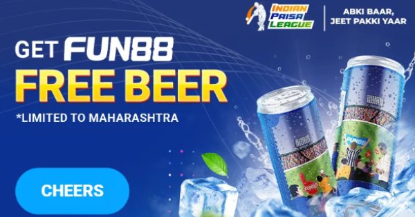 Now Deposit And Get FREE BEER From Fun88!