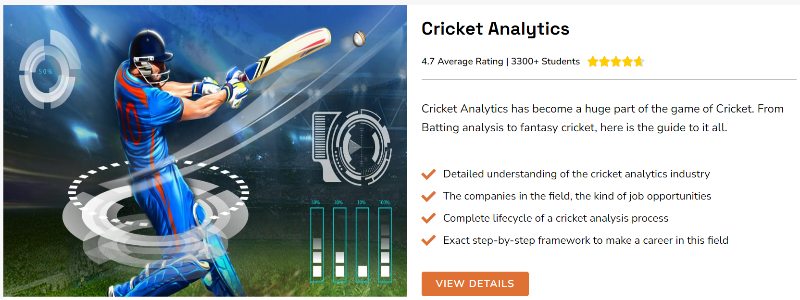 Cricket Analytics Workshop - Mad About Sports