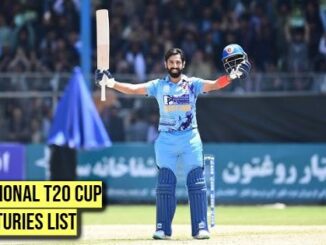 Afghanistan National T20 Cup Centuries List