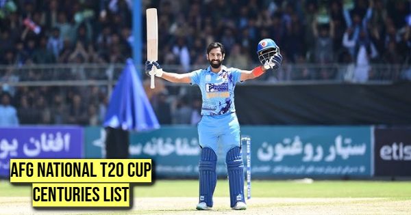 Afghanistan National T20 Cup Centuries List