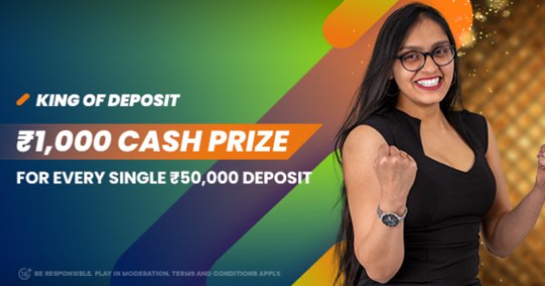 Deposit ₹50,000 and Get ₹1,000 Cash Prize on Betbarter