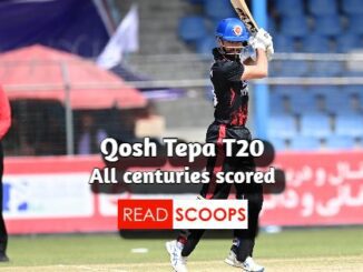 Qosh Tepa National T20 Cup Centuries List