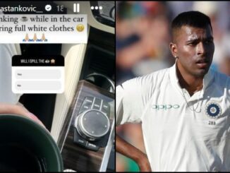 Natasa Stankovic Hints on Hardik Pandya Drinking During Games?