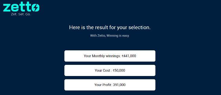 Zetto online sports betting winnings calculator